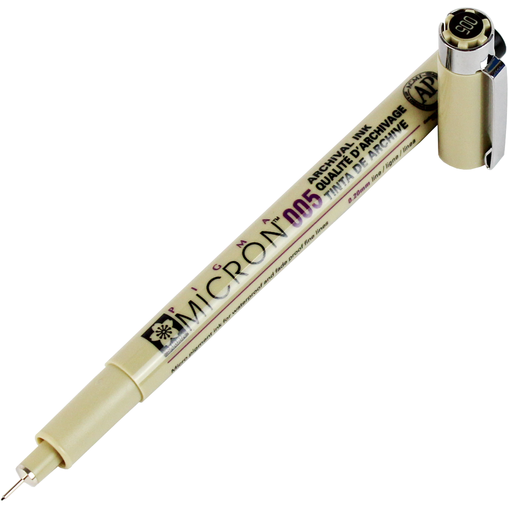 Caneta Nanquim Micron Sakura 005 Preto